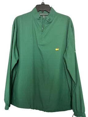 Masters Collection | Augusta National Green Quarter Zip Pullover Jacket | NWOT